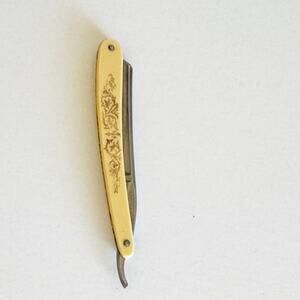 Antique Wade & Butcher Sheffield Straight Razor "Hollow Ground Razor" with Case